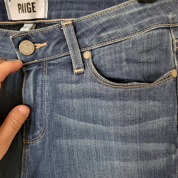 VGUC Paige Verdugo Ankle Jeans Easton Wash 28 - Picture 5 of 11